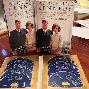 Signed "Jacqueline Kennedy" Biography by Caroline Kennedy with Accompanying CDs